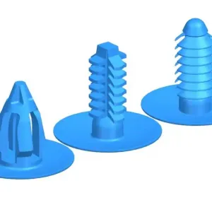 Tapones Plásticos Tipo Clip para Auto – Archivo STL