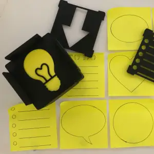 Post-It Note Stencils