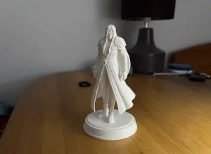 Sephiroth Final Fantasy VII Figurine 3D Model