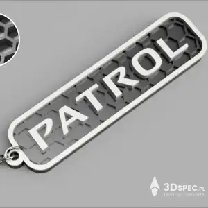 Nissan Patrol logo keychian