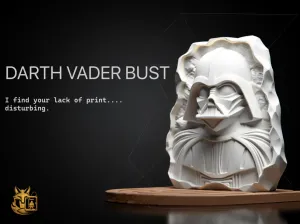Darth Vader Rough Cut Bust: Stone to Statue Sculpt