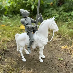 War horse for knights