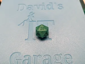 D20 Dice - Dungeons and Dragons, 20-sided dice.