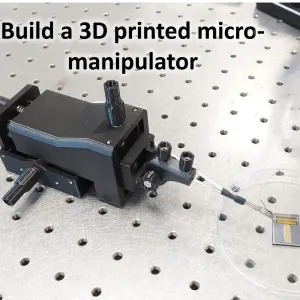 3 axis micromanipulator