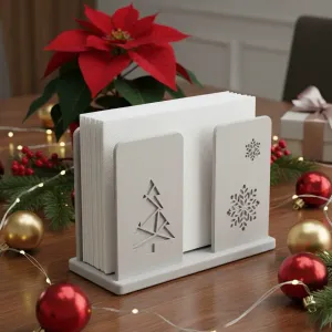Servilletero Navideño