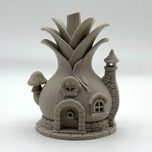 Leek Fairy House