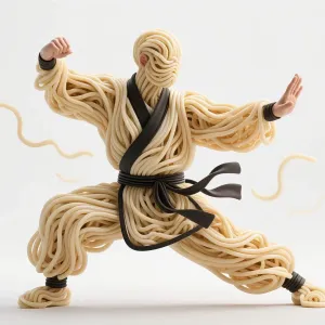 功夫面人