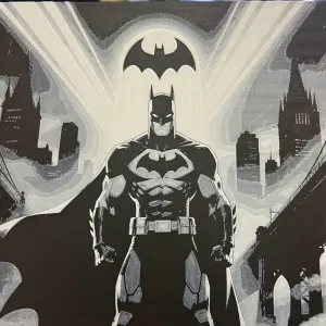 Batman BW V2 Hueforge 200x200