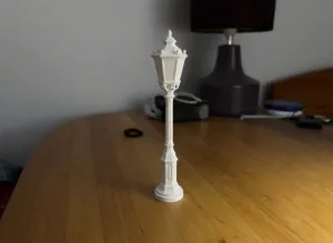 1:12 Scale Street Lamp 3D Model
