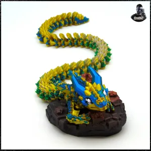 Crystal Crawler - Articulated - Print in Place - No supports