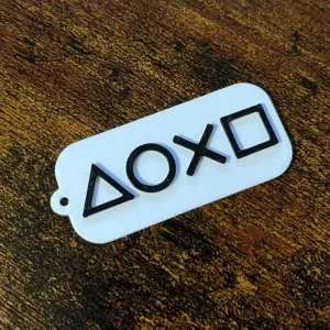 PlayStation 5 keychain