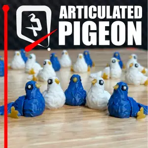 Articulated Pigeon- The Urban Messenger