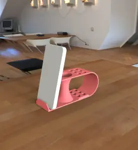 Phone stand with Pen holder