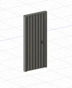 1/18 PORTE D'ACCES C / ACCESS DOOR C