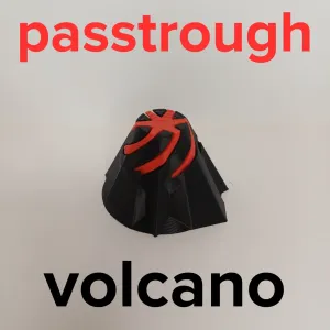 passtrough volcano fidget