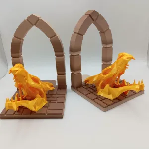 Dragon Skull - Bookends - Book Supports