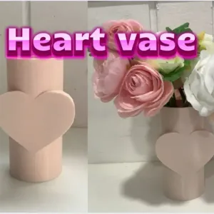 heart vase