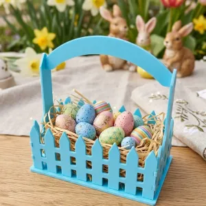 Picket Fence" Easter Basket