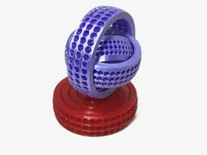 Rotating Rings Toy