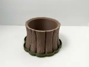 Tree Trunk planter