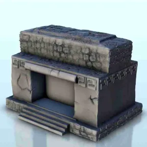 Mesoamerican palace 24 - miniatures warhammer terrain scener