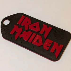 Iron Maiden keychain