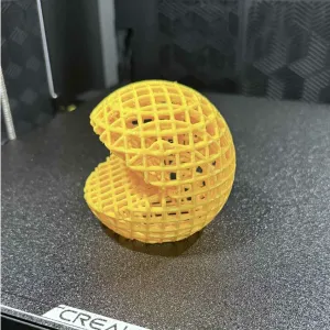 pacman wireframe