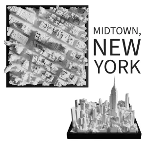 3D Model of ESB, Midtown, New York