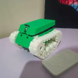 Remote Controlled Tracked All-Terrain Vehicle