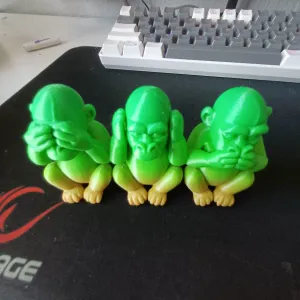 3 bilge maymun