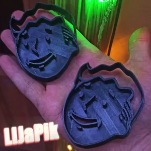 ФОРМА ДЛЯ ПЕЧЕНЬЯ FALLOUT / FALLOUT VAULT COOKIE 3PCS