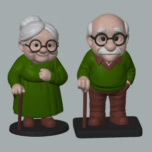 GRANDMOTHER & GRANDFATHER
