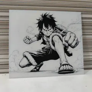 Hueforge - Monkey D. Luffy en Acción