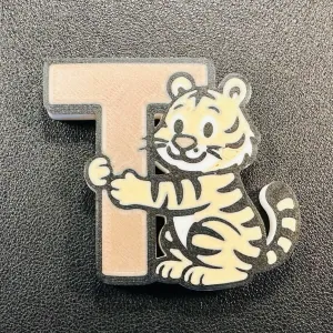 Letter T “Tiger” 🐾 Animal Alphabet