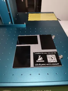 Laser Engraver Positioning Jig – Business Card Edition