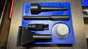 Pocket / TEMU Battery Powered Vacuum Cleaner Accessory Tray