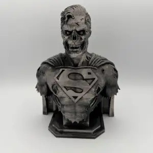 Zombie Superman Bust