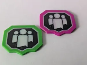 Star Trek Captain's Chair Custom Tokens