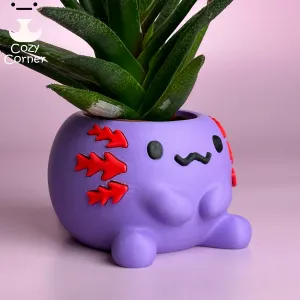 Axolotl planter