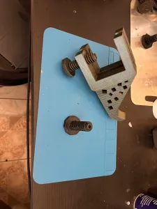 Universal Clamp-On Shelf Hanger