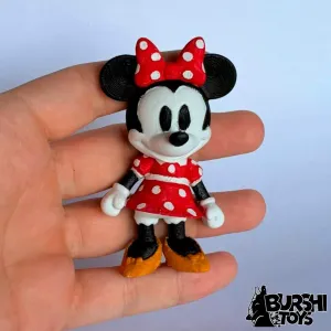 MINNIE MOUSE FLEXI ARTICULATED 3MF MULTICOLOR