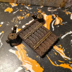 Wooden Drawbridge (Dynamic//Pre-Supported)