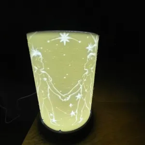Sternzeichen Zwillinge Lampe