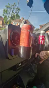 mercedes van cup holder