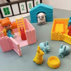 Cute Farm Play Set for Children