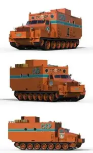 Kharkovchanka-2 Soviet Antarctic Cruisers STT