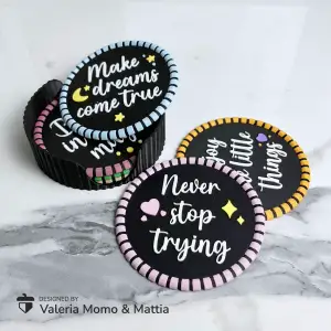6 Inspiring Phrases for Your Coasters, Part 1