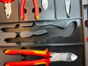 Gridfinity Knipex 87 26 250 Cobra® VDE Water Pump Pliers Cut