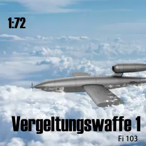 1/72 German V-1 missle