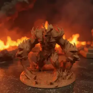 Fire / Water Elemental - DND monster